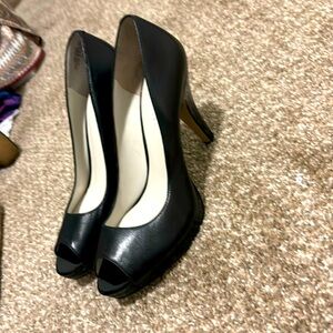Nine West black heels